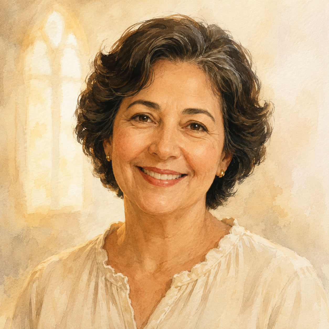 Ritratto illustrativo di Maria Aparecida